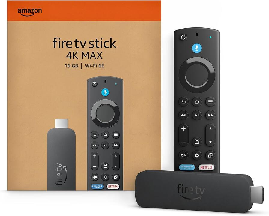 Amazon Fire TV Stick 4K Max with Alexa Voice Remote
