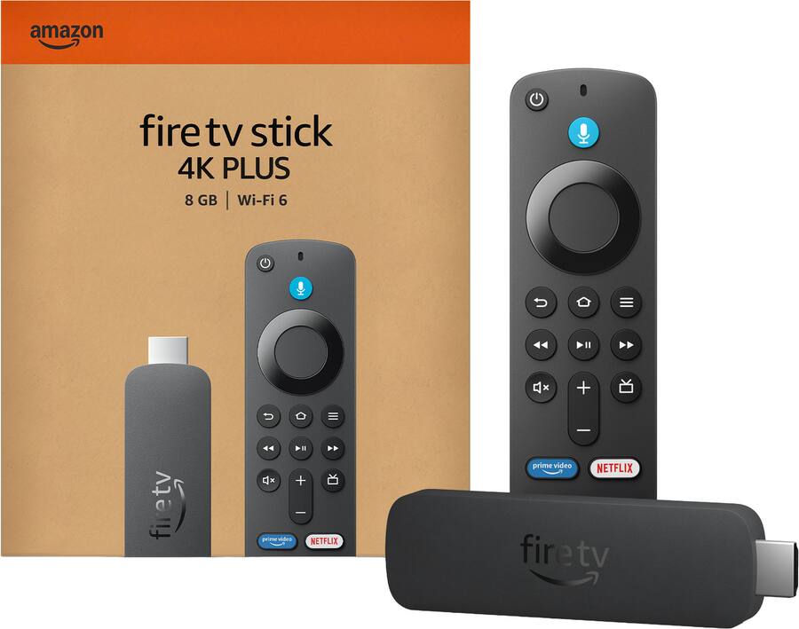 Amazon Fire TV Stick 4K Plus with Alexa Voice Remote